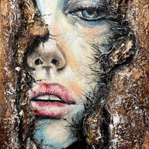 piel y tierra 60x40 tecnica mixta