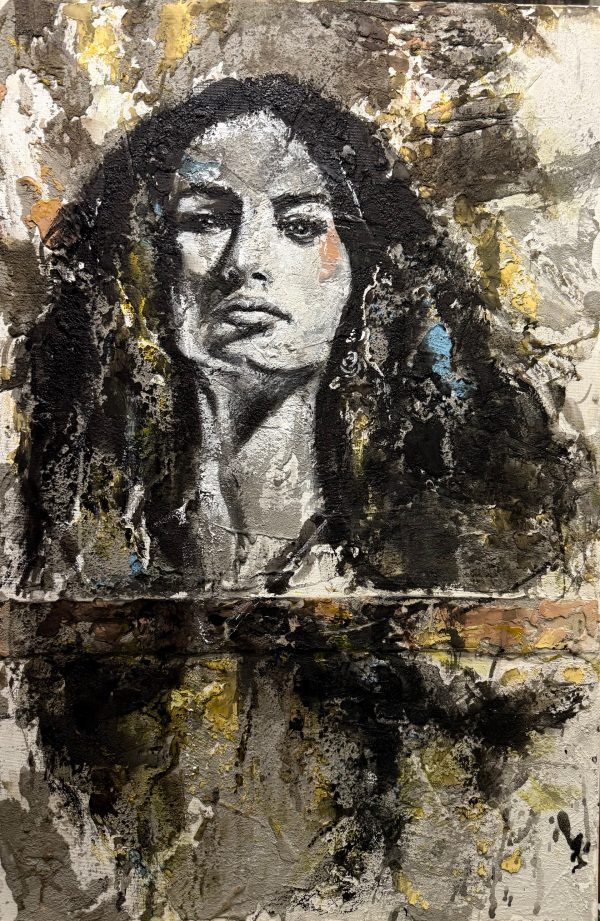 entre sombras 60x40 tecnica mixta