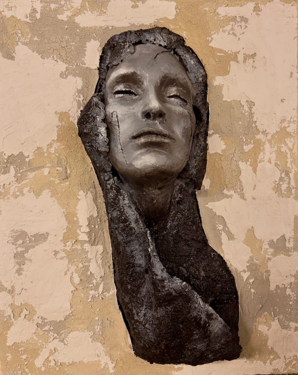 pintura escultórica 60x40 cm